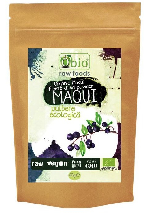 Pulbere maqui raw eco 60g - OBIO