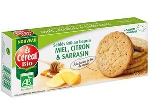 Biscuiti grau miere lamaie eco 132g - CEREAL BIO