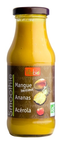 Smoothie mango ananas eco 250ml - VITABIO