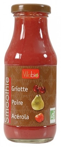 Smoothie visine pere acerola eco 250ml - VITABIO