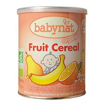 Cereale orez quinoa 3fructe bebe +6luni eco 220g - BABYBIO