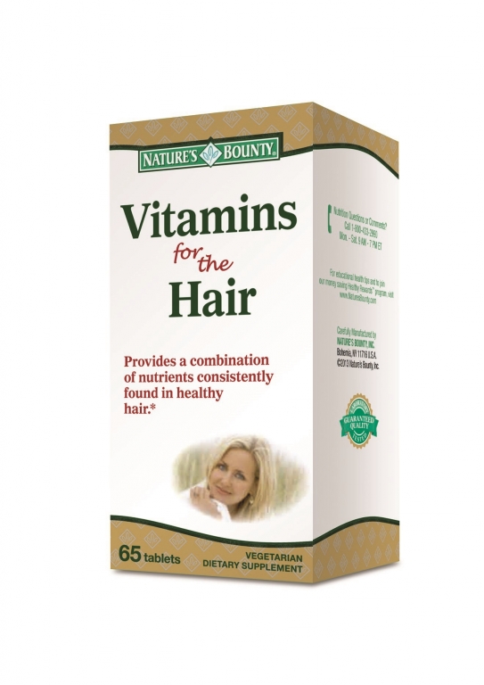 Vitamins hair 65cp - NATURES BOUNTY