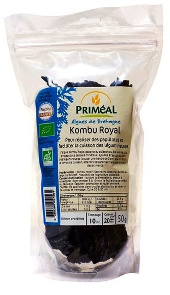 Alge kombu royal uscate eco 50g - PRIMEAL