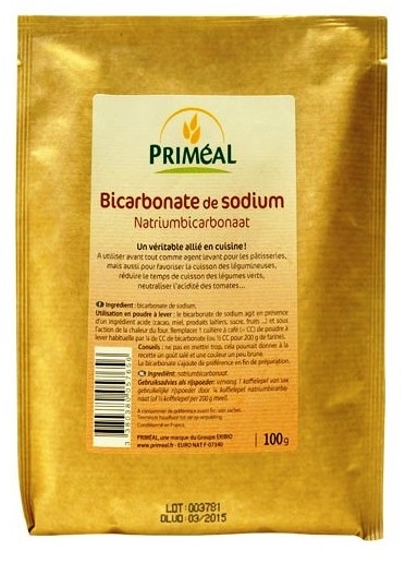 Bicarbonat sodiu 100g - PRIMEAL