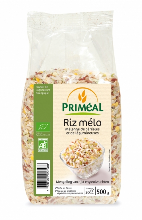 Melanj orez mixt mazare Melo eco 500g - PRIMEAL