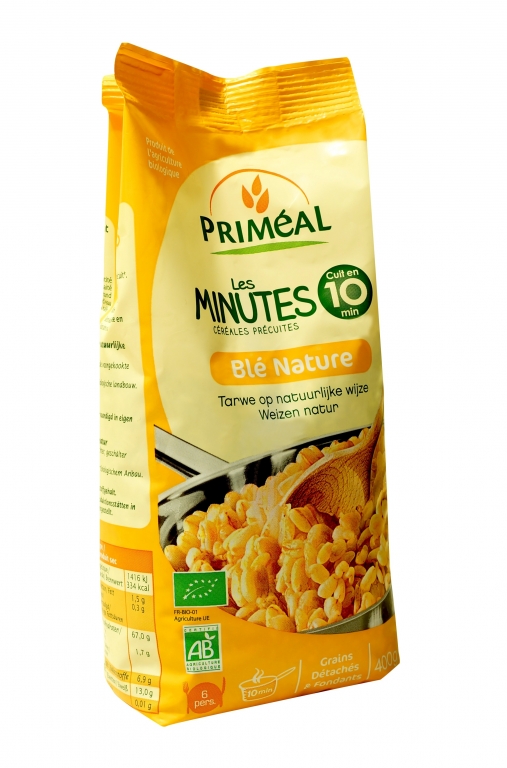 Grau natur Les minutes eco 400g - PRIMEAL