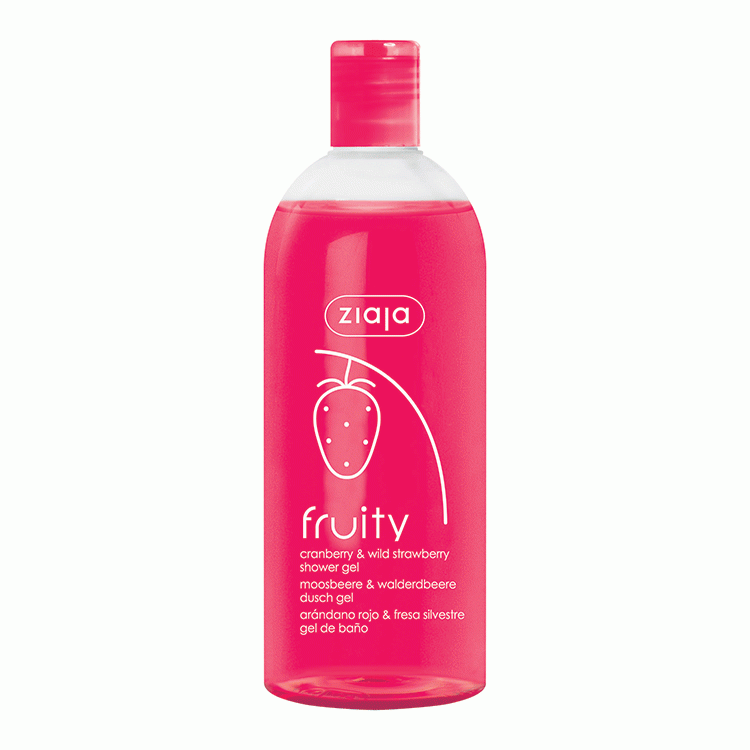 Gel dus merisor capsuni salbatice 500ml - ZIAJA