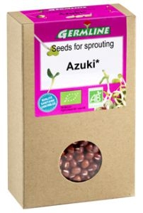 Seminte fasole azuki pt germinat eco 150g - GERMLINE