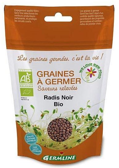 Seminte ridiche neagra pt germinat eco 150g - GERMLINE