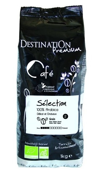 Cafea boabe arabica nr1 Selection eco 1kg - DESTINATION