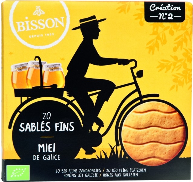 Biscuiti fini miere Galitia eco 120g - BISSON