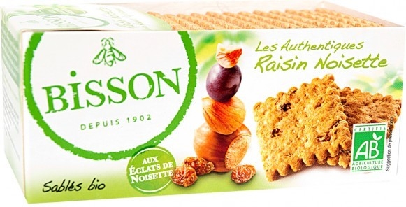 Biscuiti stafide alune eco 175g - BISSON