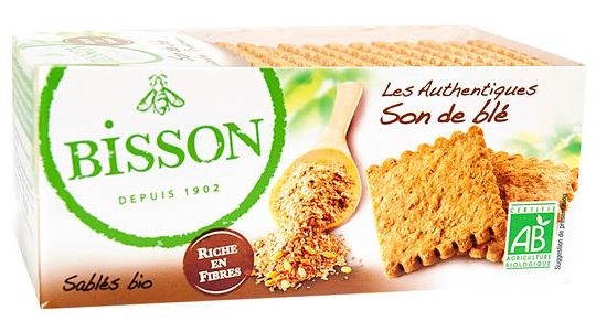 Biscuiti tarate grau eco 190g - BISSON