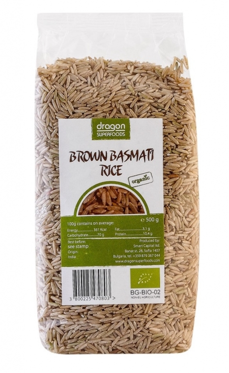 Orez basmati integral eco 500g - SMART ORGANIC