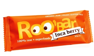 Baton incan fructe raw bio 30g - ROOBAR