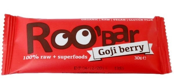 Baton goji raw bio 30g - ROOBAR