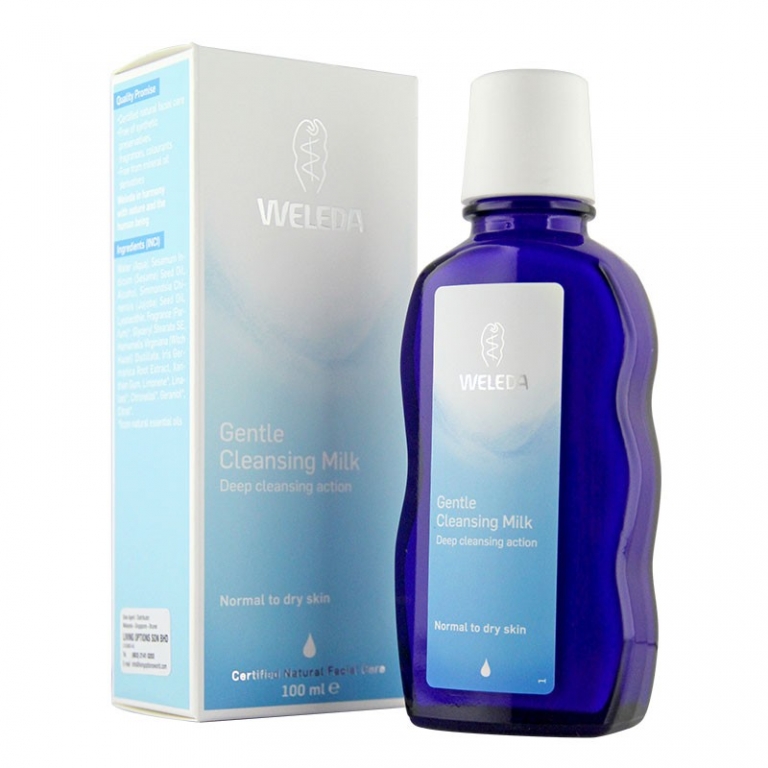 Lapte demachiant delicat 100ml - WELEDA