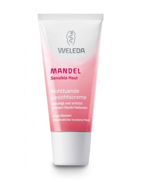 Crema faciala migdale ten uscat sensibil 30ml - WELEDA