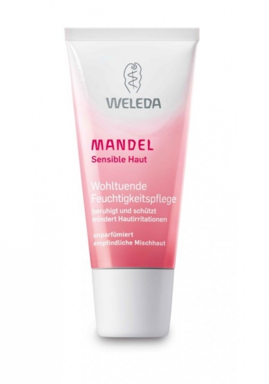 Crema hidratanta migdale ten mixt sensibil 30ml - WELEDA