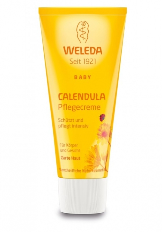 Crema fata hidratanta galbenele bebe 50ml - WELEDA