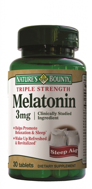 Melatonina 3mg 30cp - NATURES BOUNTY