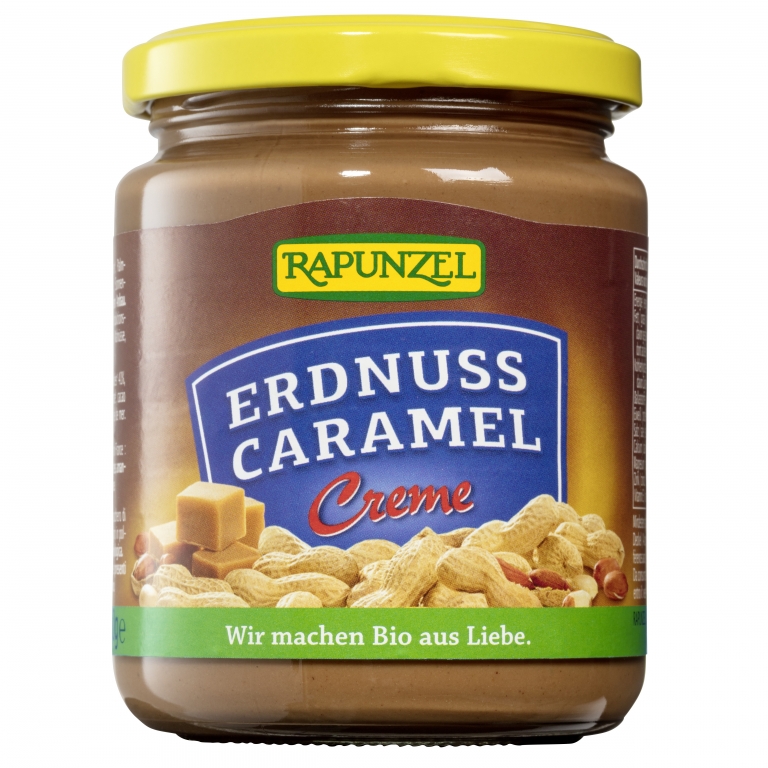 Crema desert arahide caramel eco 250g - RAPUNZEL