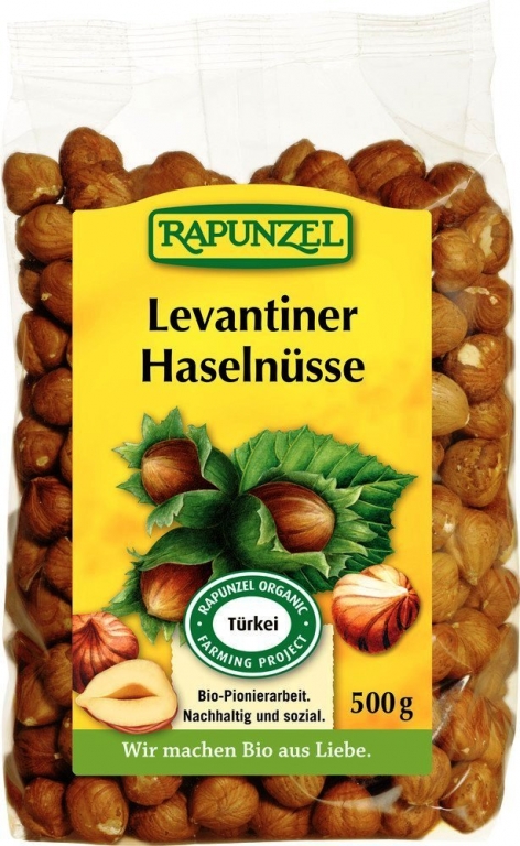 Alune padure crude intregi Levantiner eco 500g - RAPUNZEL