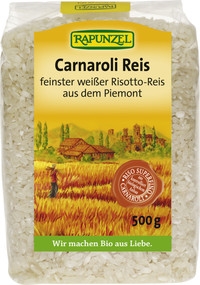 Orez bob lung alb carnaroli pt risotto eco 500g - RAPUNZEL