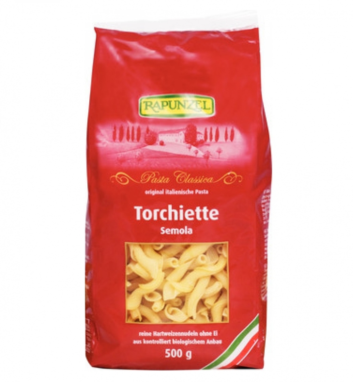 Paste torchiette grau semola eco 500g - RAPUNZEL