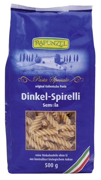 Paste spirale spelta semola eco 500g - RAPUNZEL