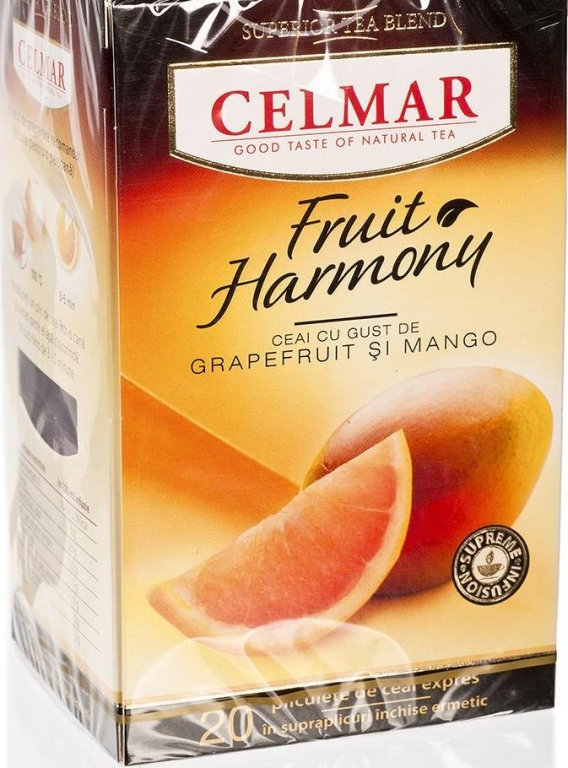 Ceai grepfrut mango Fruit Harmony 20dz - CELMAR