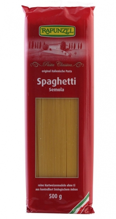 Paste spaghete grau semola eco 500g - RAPUNZEL