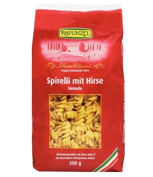 Paste spirale grau semola mei eco 500g - RAPUNZEL