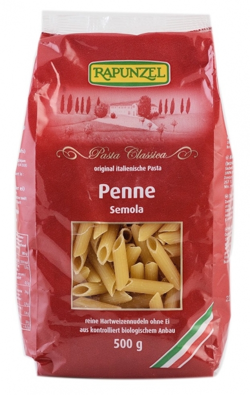 Paste penne grau semola eco 500g - RAPUNZEL