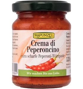 Crema ardei iuti pt condimentat eco 120g - RAPUNZEL