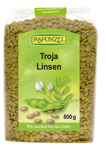 Linte maro Troja boabe eco 500g - RAPUNZEL