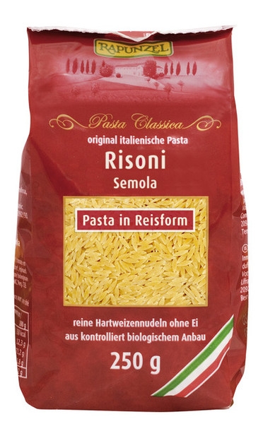 Paste risoni grau semola eco 250g - RAPUNZEL