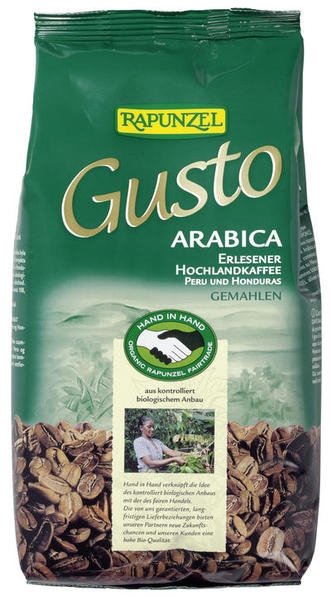 Cafea macinata arabica Gusto eco 1kg - RAPUNZEL