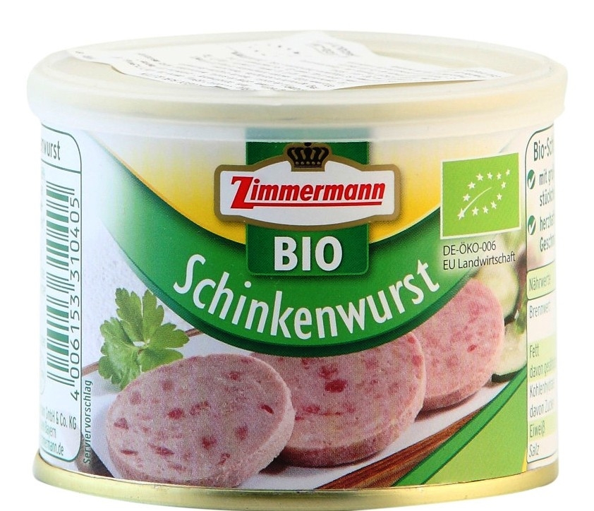 Carnat sunca porc vita feliat eco 200g - ZIMMERMANN