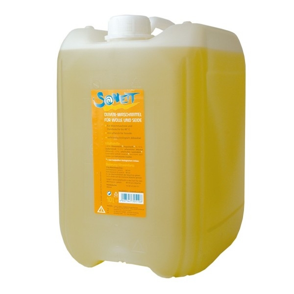 Detergent lichid rufe delicate lana matase ulei masline 10L - SONETT