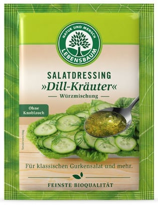 Dressing marar verdeturi pt salata castraveti eco 3plx8g - LEBENSBAUM