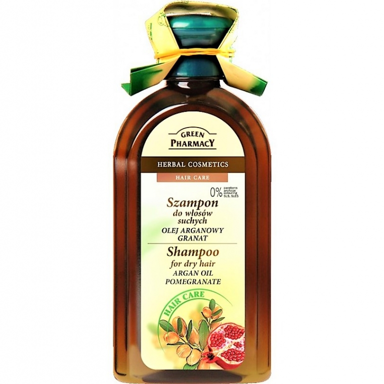 Sampon ulei argan rodie par uscat 350ml - GREEN PHARMACY