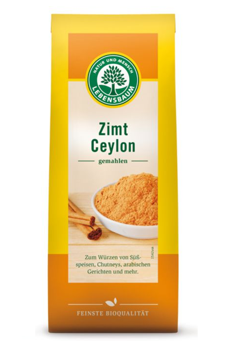 Condiment scortisoara Ceylon macinata eco 50g - LEBENSBAUM