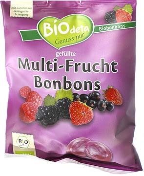 Bomboane fructe padure eco 75g - BIODETA