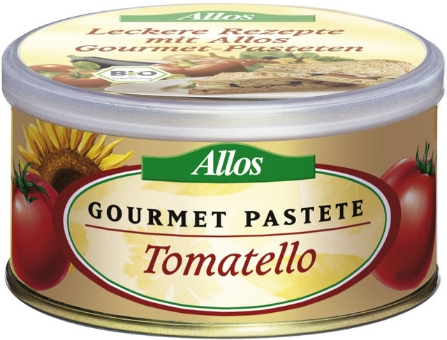 Pate vegetal tomate 125g - ALLOS