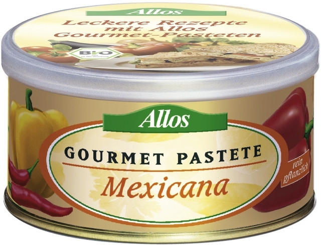 Pate vegetal mexican 125g - ALLOS