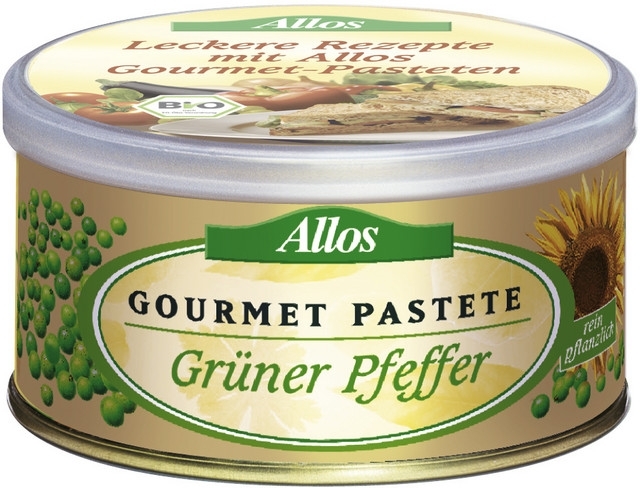 Pate vegetal piper verde 125g - ALLOS