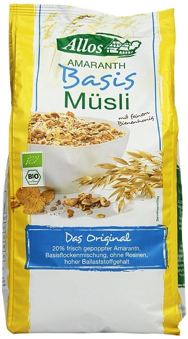 Musli amarant basis 500g - ALLOS