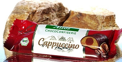 Baton ciocolata cappuccino eco 35g - ALLOS