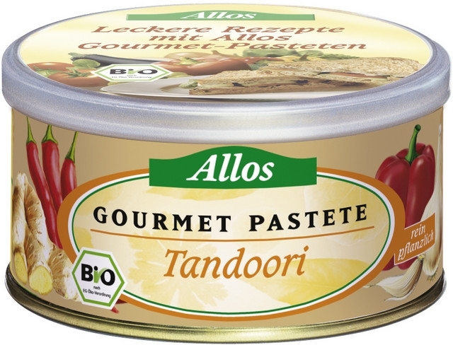 Pate vegetal picant Tandoori 125g - ALLOS